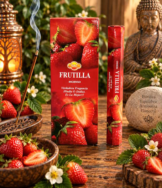 Incienso Fresa Strawberry SAC